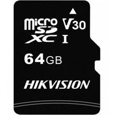 Карта памяти microSDXC Hikvision, HS-TF-C1/64G, 64GB