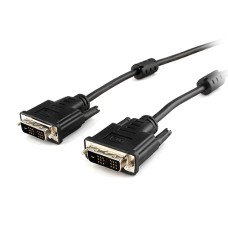 Кабель SVGA, Cablexpert, CC-DVIL-BK-10, 3.0м Cable DVI-D to DVI-D, m/­m, 18+1pin/­18+1