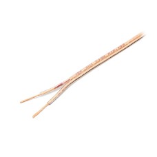 Кабель для подключения акустики Cablexpert CC-TC2x1,0-30M, 30m Cable Audio, прозрачный