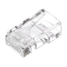 Коннектор RJ-45 Cablexpert  LC-PTU-01/­100, упаковка Connector Cat.5, for UTP, (в пакете 100 штук)