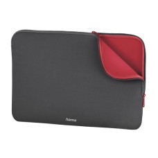 Чехол для ноутбука Hama Neoprene, 00216508 серый-красный up to 13.3", Grey-red
