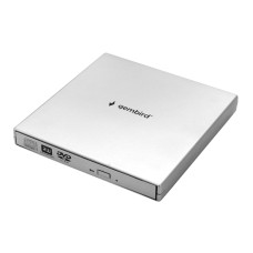 Внешний оптический привод Gembird DVD-USB-02-SV, Silver