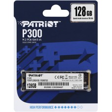 Твердотельный накопитель SSD M.2 PCIe Patriot P300, P300P128GM28, 128GB 128 GB PCIe Gen3 x4