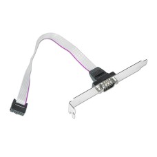 Брекет Cablexpert COM-порт CCDB9RECEPTACLE Bracket, 1 serial port