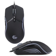 Мышь Gembird MG-810, Optical, 800-3200 dpi, USB, Черный Mouse 7 buttons, 1.8m cable, black