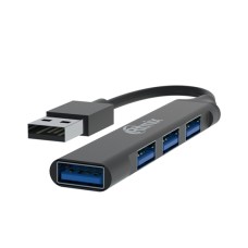 Концентратор USB 3.0 Ritmix CR-4400, Металл