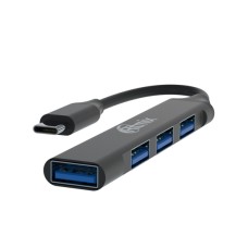 Концентратор USB 3.2 Ritmix CR-4401, Металл