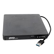 Внешний оптический привод Gembird DVD-USB-03, Black