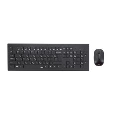 Уц. Клавиатура и мышь  Wireless, Hama Cortino, R1050426,повреждена упаковка KeyBoard + mouse 105 keys, USB, black,повреждена