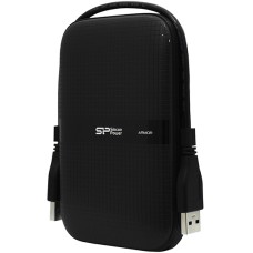 Внешний жесткий диск Silicon Power A60, SP020TBPHDA60SCA, 2 TB, black