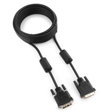 Кабель SVGA, Cablexpert, CC-DVI-BK-15, 4.5м Cable DVI-D to DVI-D, m/­m, 18+1pin/­18+1