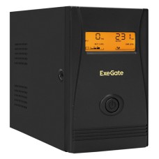 Блок бесперебойного питания ExeGate ULB-800.LCD.AVR.2SH UPS 800VA/­480W, 12V/­9Ah*1, (2) Schuko