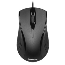 Мышь Hama MC-200, 00182602, USB, черная Mouse 1000dpi, 1.5 cable, black