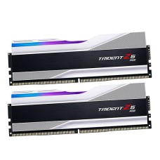 Комплект модулей памяти G.Skill Trident Z5 RGB, F5-6000J3636F16GX2-TZ5RS, DDR5, 32 GB, silver DIMM kit <6000MHz> (2x16GB),36-36-36-96