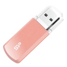 Флешка USB Silicon Power, Helios 202, SP128GBUF3202V1P, 128GB, Розовый flash USB 3.2, pink