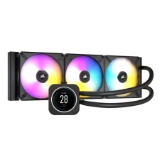 Система водяного охлаждения процессора Corsair H150i ELITE LCD XT Display [CW-9060075-WW] Water Cooler for 1200/­115x/­1700/­2011/­2066/­AMD, 2100rpm, [CW-9060075-WW]