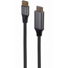 Кабель SVGA, DisplayPort to HDMI, 1.8m, Cablexpert CC-DP-HDMI-4K-6 Cable