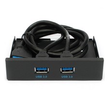 Планка 3.5 Gembird FP3.5-USB3-2A Plank Type-A 2USB 3.0