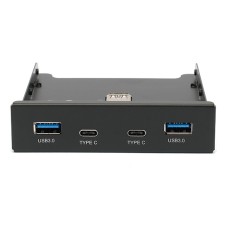 Планка 3.5 Gembird FP3.5-USB3-2A2C Plank Type-A 2USB 3.0, 2USB Type-C