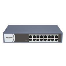 Сетевой коммутатор Hikvision DS-3E0116R-O Switch 16 port 10/­100M rack/­desk