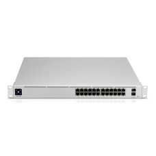 Коммутатор Ubiquiti USW-24 v2 <24 × 10/100/1000 RJ45 без POE, 2 × 1Gbps SFP>