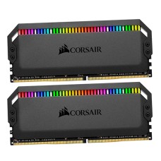 Комплект модулей памяти Corsair Dominator Platinum RGB, CMT32GX4M2E3200C16, DDR4, 32 GB, black DIMM kit <3200MHz> (2x16GB),16-20-20-38