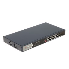 Сетевой коммутатор Hikvision DS-3E0520HP-E Switch 16 port 10/­100/­1000M 4xGE Hi-PoE, 2xGE Uplink, 2xSFP, PoE 225W, rack