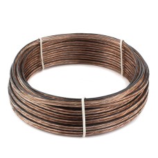 Кабель для подключения акустики Cablexpert CC-TC2x1.0-10M, 10m Cable Audio, прозрачный