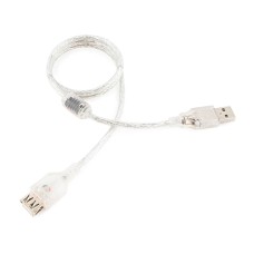 Кабель USB, Cablexpert CCF-USB2-AMAF-TR-0.75M Cable (удлинитель) Type Am- Af, 0.75m, USB 2.0