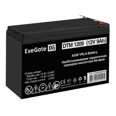 Батарея для UPS 12V, 9Ah ExeGate DTM 1209 F2, 151x65x99mm