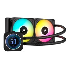 Система водяного охлаждения процессора Corsair H100i ELITE LCD XT Display [CW-9060074-WW] Water Cooler for 1200/­115x/­1700/­2011/­2066/­AMD, [CW-9060074-WW]