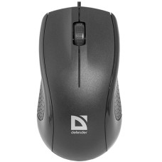 Мышь Defender Optimum MB-160B, USB, Черный Mouse Optical 800 dpi, (52160), black