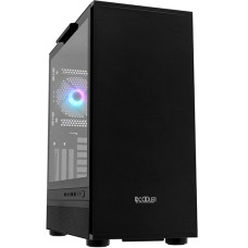Корпус ATX midi tower PCCooler, MASTER IE200, (без БП), black Case