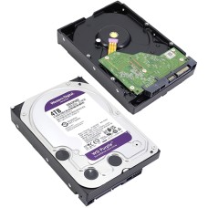 Жесткий диск Western Digital Purple, 4000 GB HDD SATA Surveillance, WD43PURZ, 5400rpm, 256MB cache, SATA 6 Gb/­s