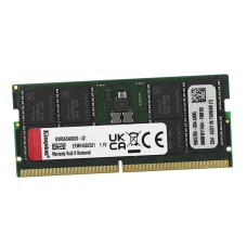 Модуль памяти для ноутбука, Kingston, KVR56S46BD8-32, DDR5, 32 GB SO-DIMM <5600MHz> CL46