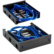 Планка 5.25, Exegate HD-2U3 Plank Type-A 2USB 3.0,1xHDD 2.5/­3.5