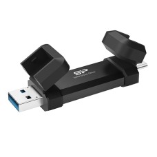 Внешний твердотельный накопитель Silicon Power DS72, 250GB, Чёрный SSD USB 250 GB SPUC3S72V1K, USB 3.2, black
