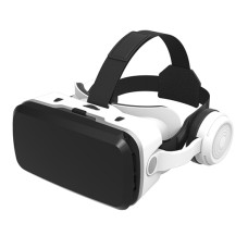 Очки виртуальной реальности Ritmix RVR-600 для смартфона, VR/­AR, встроенные BT наушники, white