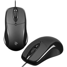 Мышь 2E, 2E-MF170UB, Optical, 1000 dpi, USB, Черный Mouse 3 button, 1.5m cable, black