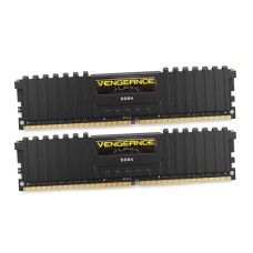 Комплект модулей памяти Corsair Vengeance LPX, CMK32GX4M2A2666C16 , DDR4, 32 GB, black DIMM kit <2666MHz> (2x16GB),16-18-18-35
