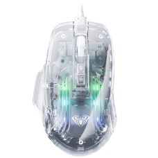 Мышь Aula Wind S80. Прозрачный Mouse S80, Optical 7200 dpi, USB, Transparent