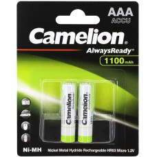 Аккумуляторы Camelion AA AlwaysReady NiMH, 2700mAh/­1.2V, комплект - 2 штуки
