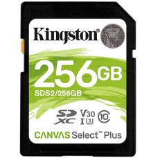 Карта памяти SDXC Kingston, SDS2/256GB, 256GB