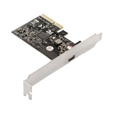 Переходник 3.0 -> 2 x USB 3.1 Type-C I/­O Card converter, PCI-E 1 3. ExeGate EXE-321