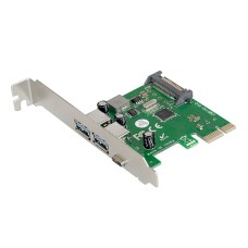 Переходник PCI-E -> 3*USB I/­O Card converter, ExeGate EXE-323