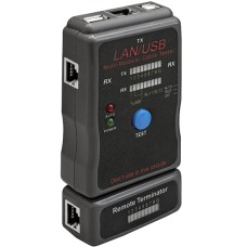 Тестер сетевого кабеля ExeGate EX-T5448 RJ-45/­RJ-11/­RJ-12/­USB