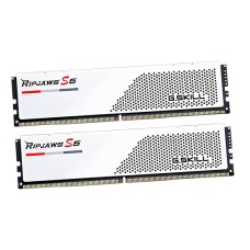 Комплект модулей памяти G.Skill RipJaws S5, F5-6000J3040F16GX2-RS5W, DDR5, 32 GB, black DIMM kit <6000MHz> (2x16GB), 30-40-40-96