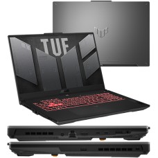 Ноутбук ASUS TUF Gaming A17 FA707NU-HX052 (90NR0EF5-M00380), Black
