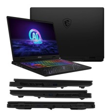 Уц. Ноутбук MSI Pulse 16 AI C1VFKG-050XKZ (9S7-15P311-050), Core black, после ремонта, замена материнской платы NB Ultra 7 155H-1.4/­1TB SSD/­16GB/­RTX4060-8GB/­16" QHD+/­Dos