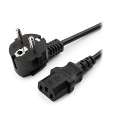 Кабель питания, Cablexpert PC-186-1M, 1м, Черный Cable power, Schuko - C13, black